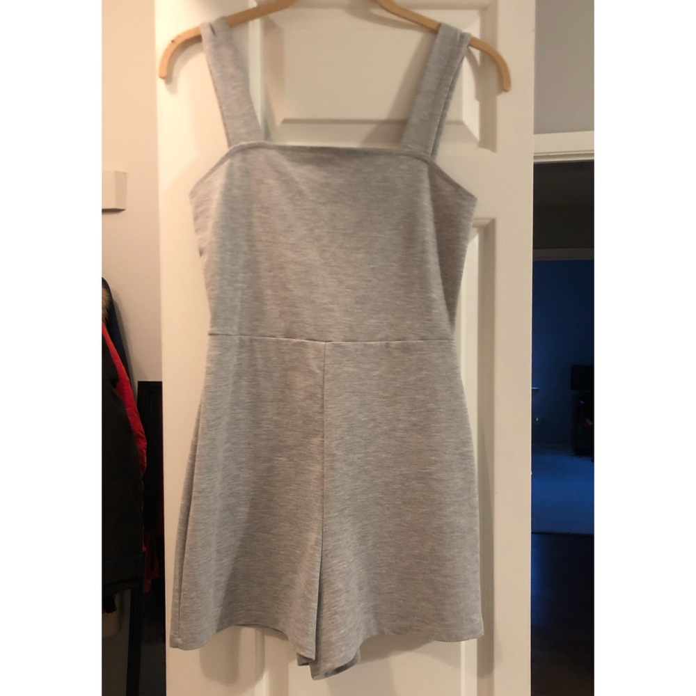 Zara gray jumpsuit